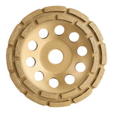 Wanli Premium Double Row Diamond Grinding Cup Wheel