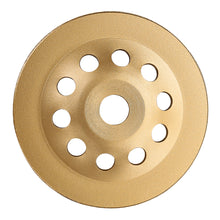 Load image into Gallery viewer, Turbo Cup Wheels,jashin tools,4 inch diamond grinding wheel,diamond grinding concrete,angle grinder diamond grinding wheel