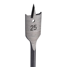 Load image into Gallery viewer, Tri-point Flat Wood Bits,jashin tools,wood spade,spade bit for wood,spade bit splitting wood,large wood spade bit