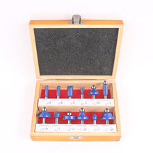Load image into Gallery viewer, 12PC Router Bit Set Carbide Router Bits for Wood, Woodworking, DIY