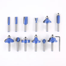 Load image into Gallery viewer, 12PC Router Bit Set Carbide Router Bits for Wood, Woodworking, DIY