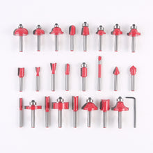 Load image into Gallery viewer, 24PC Router Bit Set Tungsten Carbide Router Bits, Woodwork Tools
