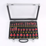 35PC Router Bit Set Carbide-Tipped Wood Router Bit Assorted Set