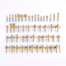 Load image into Gallery viewer, 50pc Router Bit Set for Professional and Beginners Carpenter