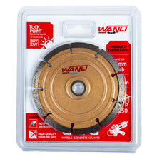 Load image into Gallery viewer, Tuck Point Blades,jashin tools,cutting disc angle grinder,diamond disc blade,marble cutting blades,dry diamond disc