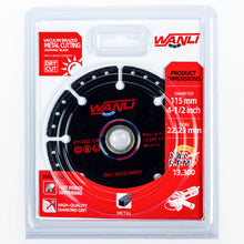 Load image into Gallery viewer, Vacuum Brazed Saw Blades,jashin tools,diamond blade angle grinder,diamond blade metal cutting,diamond blade on metal