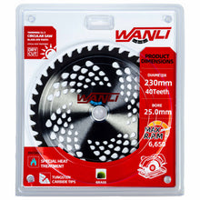 Load image into Gallery viewer, trimming circular saw blades,jashin tools,10 inch circular saw blade,grass cutting,garden saw blade,grass cutting saw blade