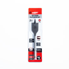 Load image into Gallery viewer, Tri-point Flat Wood Bits,jashin tools,wood spade,spade bit for wood,spade bit splitting wood,large wood spade bit